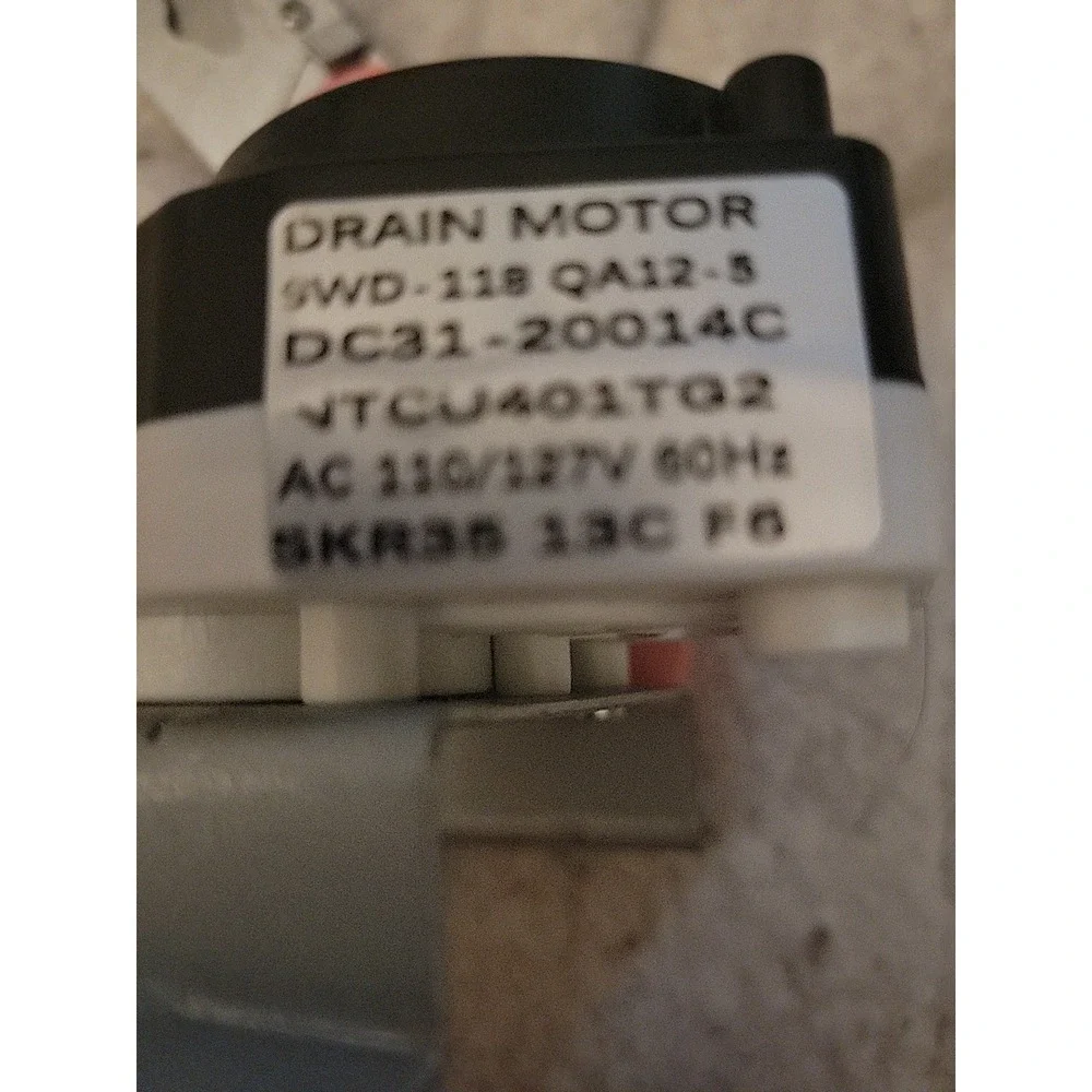 DC31-20014C Replaces Samsung Washer Motor Drain